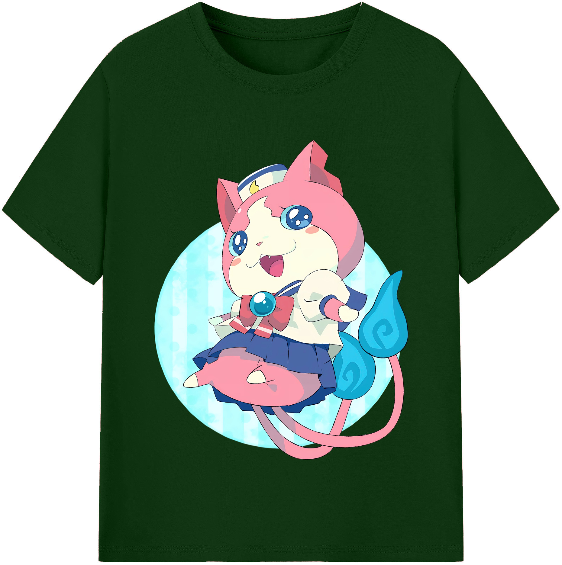 （画像用） 妖怪ウォッチ Yo-kai Watch 綿100％半袖Tシャツ（フロントプリント）